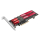 Akcesoria AXAGON PCEM2-ND PCIE 2X NVME M.2 ADAPTER